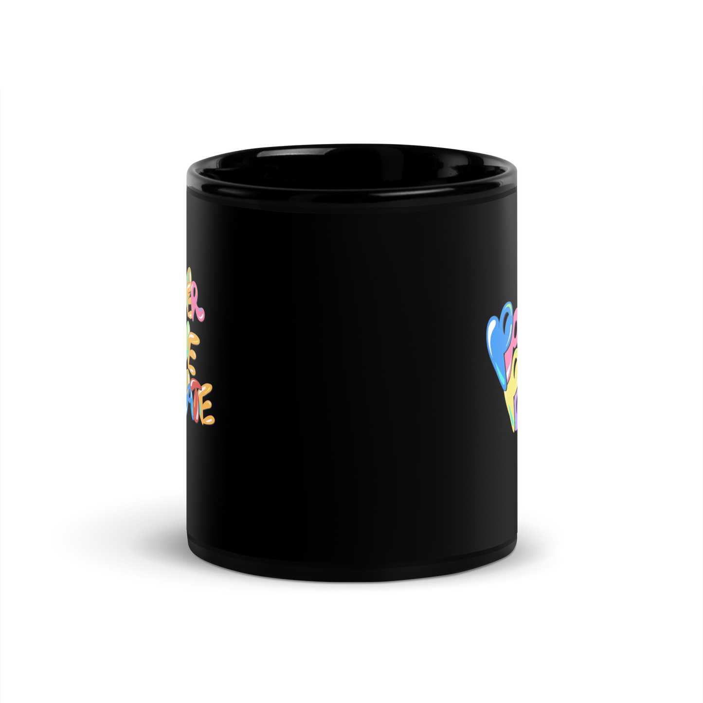 Colorful Vibes Glossy Mug