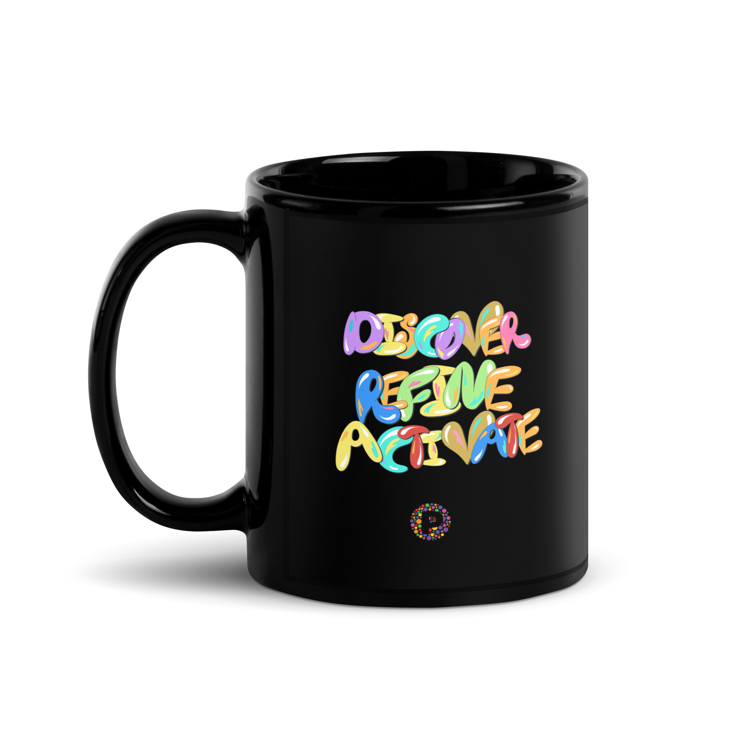 Colorful Vibes Glossy Mug