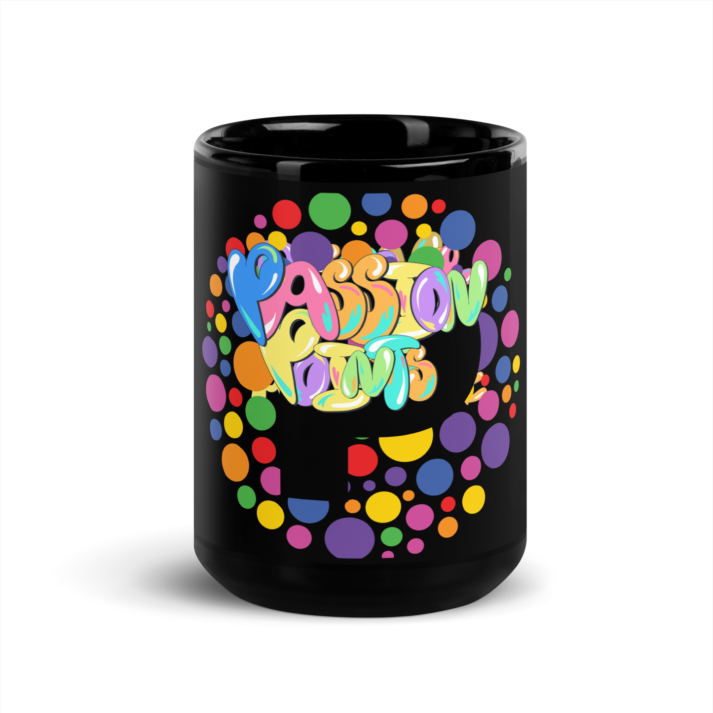 Colorful Vibes Glossy Mug