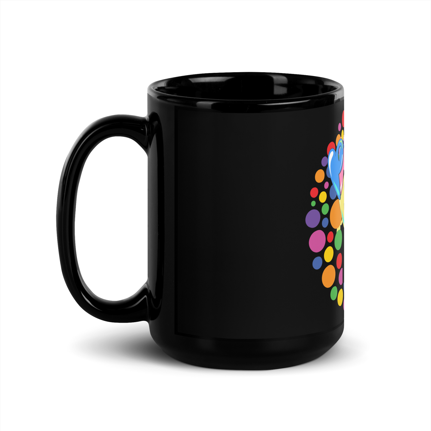 Colorful Vibes Glossy Mug