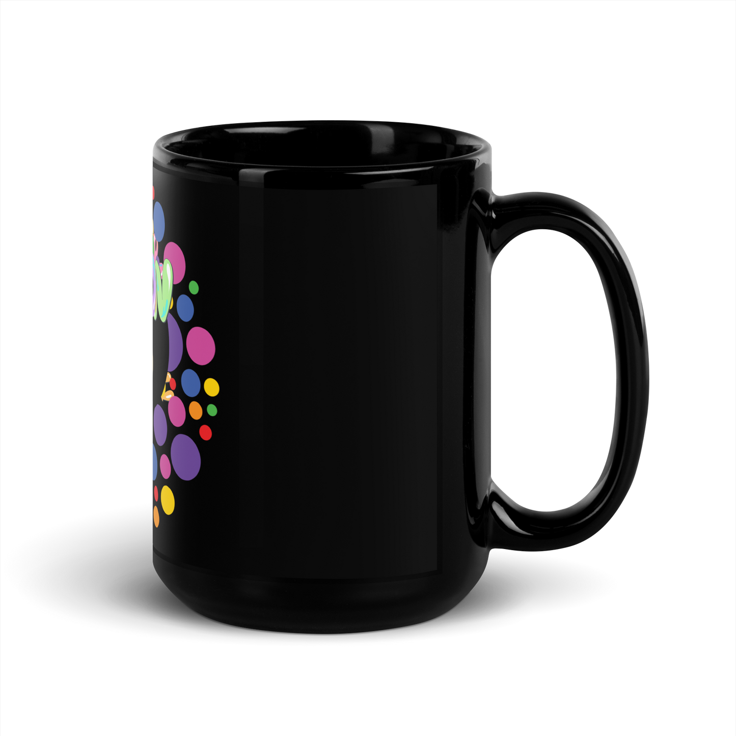 Colorful Vibes Glossy Mug